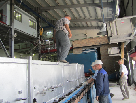 俄羅斯2000T陶瓷纖維毯生產(chǎn)線(xiàn)項(xiàng)目